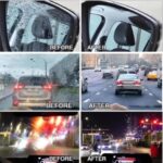 ⁦فرشة اسفنجية مزودة بمادة لتنظيف وتلميع الزيوت من زجاج السيارات⁩ - الصورة ⁦8⁩