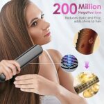 فرشة فرد الشعر لاسلكية ب 3 مستويات حراراة مختلفة بيو اس بي للشحن - الصورة 4