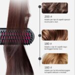 فرشة فرد الشعر لاسلكية ب 3 مستويات حراراة مختلفة بيو اس بي للشحن - الصورة 7