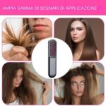 فرشة فرد الشعر لاسلكية ب 3 مستويات حراراة مختلفة بيو اس بي للشحن - الصورة 9