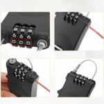 ⁦قفل امان برقم سري قابل للسحب بطول 1 متر لشنط السفر⁩ - الصورة ⁦6⁩