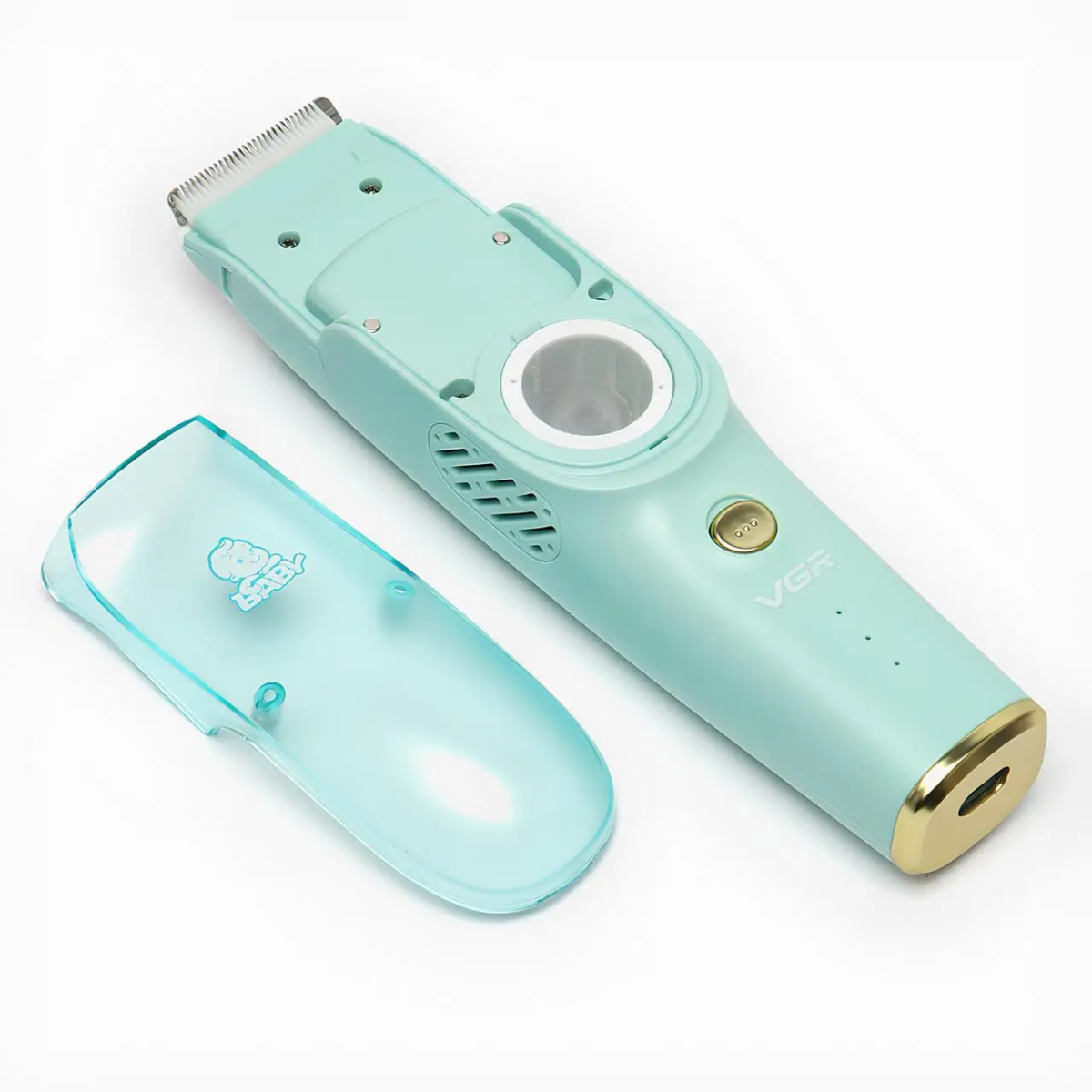 ⁦ماكينة حلاقة الشعر للاطفال ب 3 امشاط سيراميك مختلفة حسب طول الشعر قابلة للشحن⁩ - الصورة ⁦4⁩