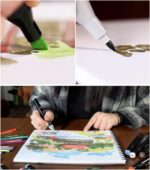 ⁦مجموعة اقلام ماركر 24 لون برؤوس مزدوجة  للرسم والتلوين⁩ - الصورة ⁦7⁩