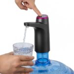 مضخة اتوماتيك لقارورة المياه بوصلة يو اس بي قابلة لإعادة الشحن