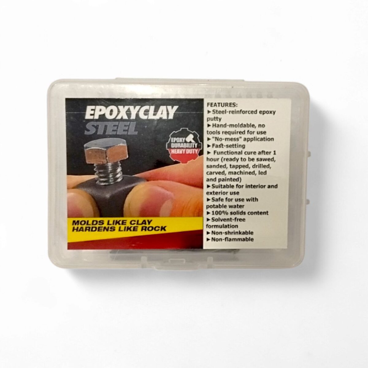 ⁦معجون ايبوكسي من الصلب الماسي قابل للتشكيل والتصميم⁩ - الصورة ⁦3⁩