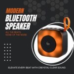 ⁦مكبر صوت ستريو مضيئ مع راديو يعمل بالبلوتوث و يو اس بي للشحن⁩ - الصورة ⁦7⁩