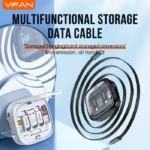 ⁦منظم كابل شحن  قابل للسحب 8* 1 لشحن ونقل البيانات⁩ - الصورة ⁦2⁩