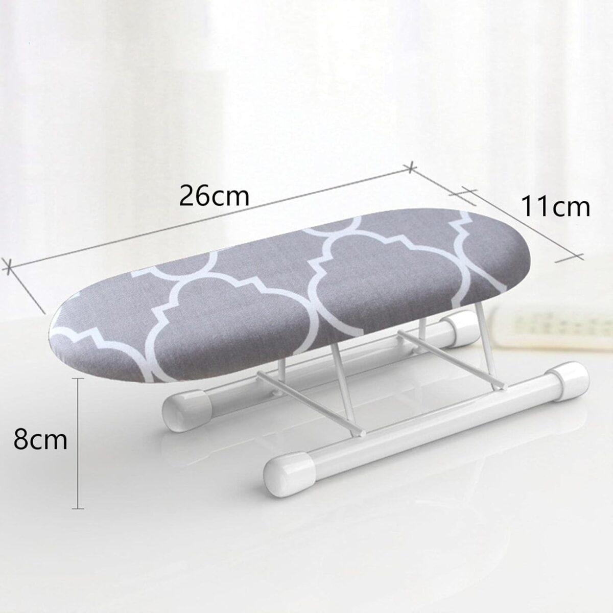 ⁦استاند مكواه ميني قابلة للطي لكوي الاكمام والياقات وحمل المكواه 26 سم⁩ - الصورة ⁦8⁩