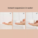 ⁦باكت فوط مضغوطة 14 قطعة للأستخدام مرة واحدة لوقت السفر⁩ - الصورة ⁦7⁩