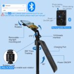 ⁦ترايبود ديجيتال ثلاثي القوائم مع كاميرا سينسور للتصوير عن بعد للبث المباشر والمحتوي - 180 سم⁩ - الصورة ⁦8⁩