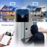 ⁦جرس باب لاسلكي بكاميرا يعمل بالواي فاي مع صوت ثنائي الاتجاه لامان المنزل⁩ - الصورة ⁦5⁩