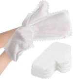 ⁦جوانتي قماش لتنظيف وتلميع الاسطح وازالة الاتربة _ 10 قطع⁩ - الصورة ⁦2⁩