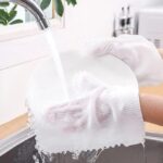 ⁦جوانتي قماش لتنظيف وتلميع الاسطح وازالة الاتربة _ 10 قطع⁩ - الصورة ⁦7⁩