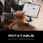 ⁦حامل موبايل وتابلت محمول يدور 360 درجة  للتحكم في زواية الرؤية وقابل للطي والتعديل⁩ - الصورة ⁦10⁩