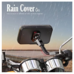 ⁦حامل موبايل وتربروف للدراجات النارية يدور بزواية 360 درجة للتحكم في الشاشة⁩ - الصورة ⁦7⁩