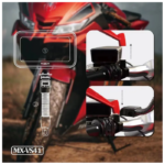 ⁦حامل موبايل وتربروف للدراجات النارية يدور بزواية 360 درجة للتحكم في الشاشة⁩ - الصورة ⁦10⁩