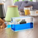 ⁦زجاجة ديكور مزينة من الداخل بسفينة بحرية مجسمة⁩ - الصورة ⁦5⁩