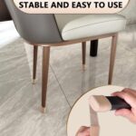 ⁦شريط واقي لارجل الكراسي والاثاث لاصق مقاوم للانزلاق ويحمي من الضوضاء والخدوش⁩ - الصورة ⁦2⁩