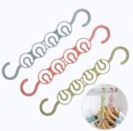 ⁦شماعة ملابس مزدوجة لتعليق قطع متعددة من الملابس وتوفير المساحة⁩ - الصورة ⁦6⁩