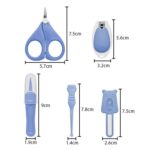 ⁦طقم باديكير للعناية باظافر الاطفال حديثي الولادة  - 5قطع⁩ - الصورة ⁦7⁩