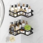 ⁦طقم رف معدن 5 قطع  لتنظيم أدوات المطبخ والحمام⁩ - الصورة ⁦6⁩