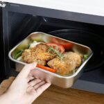 ⁦طقم علب ثلاجة ستانلس ستيل 3 قطع بمقاسات مختلفة بغطاء محكم الغلق لحفظ الطعام⁩ - الصورة ⁦3⁩