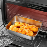 ⁦طقم علب ثلاجة ستانلس ستيل 3 قطع بمقاسات مختلفة بغطاء محكم الغلق لحفظ الطعام⁩ - الصورة ⁦8⁩