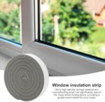 عازل الاصوات ومانع الاتربه الاسفنجي للابواب والالوميتال 5 متر - الصورة 6