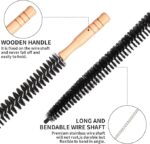 فرشة تنظيف مرنة قابلة للطي لتسهيل تنظيف فتحات وصرف الغسالة - الصورة 4