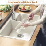 ⁦فرشة سيليكون بمقبض طويل  لتنظيف زجاجات المياه وببرونات الاطفال⁩ - الصورة ⁦3⁩