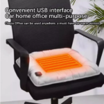 ⁦مدفأة  مبطنة لمقعد كرسي السيارة 5 فولت ب يو اس بي للشحن⁩ - الصورة ⁦11⁩