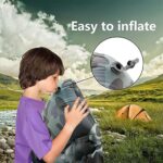 ⁦مرتبة هوائية محمولة قابلة للطي للرحلات والتخييم 2 متر⁩ - الصورة ⁦6⁩