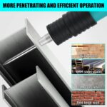 ⁦مسدس مسامير لاسلكلي يدوي مضاد للضوضاء مع 25 مسمار لاعمال النجارة وصيانة المنزل⁩ - الصورة ⁦4⁩