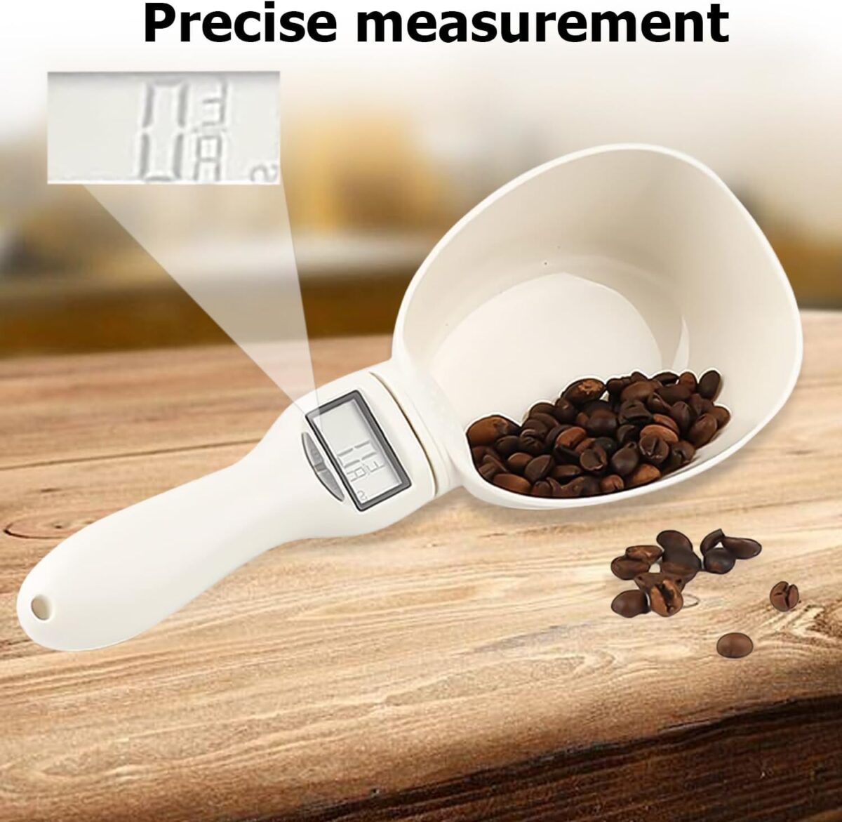 ⁦ميزان طعام الكتروني بشاشة ديجيتال شكل معلقة بقدرة 800 جرام⁩ - الصورة ⁦8⁩