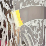 ⁦اسفنجة تنظيف وازالة البقع والغبار للمواعين والاسطح⁩ - الصورة ⁦6⁩