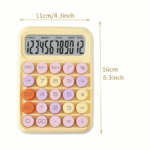 ⁦الة حاسبة ديجيتال ملونة بتصميم جذاب⁩ - الصورة ⁦7⁩