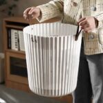 باسكت غسيل لتخزين الملابس ولعب الاطفال بيد من الجانبين لسهولة الحمل - الصورة 8