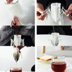 ⁦باكت اكياس فلتر القهوةوالشاي  50 قطعة للاستعمال مرة فقط⁩ - الصورة ⁦10⁩