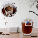 باكت اكياس فلتر القهوةوالشاي  50 قطعة للاستعمال مرة فقط