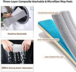 ⁦جردل موب مزدوج 12 لتر لتنظيف الارضيات مع مساحة دوارة 360 درجة⁩ - الصورة ⁦6⁩