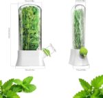 ⁦حافظة  اعشاب اكليريك لحفظ الخضراوات الورقيه فريش اطول فتره ممكنه⁩ - الصورة ⁦3⁩