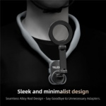 ⁦حامل موبايل  مغناطيسي للرقبه قابل للطي لتصوير الفيديوهات⁩ - الصورة ⁦2⁩