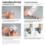 ⁦حامل موبايل  مغناطيسي للرقبه قابل للطي لتصوير الفيديوهات⁩ - الصورة ⁦9⁩