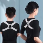 حزام ميني لتصحيح وضع الظهر الذكي بشاشة ليد سينسور للتنبيه