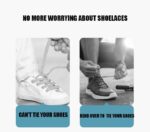 رباط حذاء مرن بقفل لضمان عدم الفك للاحذية الرسمية والرياضية بالوان مختلفة للكبار والاطفال - الصورة 8