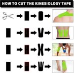 ⁦شريط طبي رياضي يقلل من التمزق وآلام العضلات والإصابات الرياضية _ 5 متر⁩ - الصورة ⁦6⁩