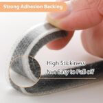 ⁦شريط عازل ذاتي اللاصق مزود بشعيرات لمنع وتسريب الغبار _ 5 متر⁩ - الصورة ⁦3⁩