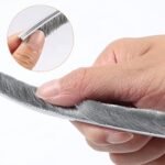 ⁦شريط عازل ذاتي اللاصق مزود بشعيرات لمنع وتسريب الغبار _ 5 متر⁩ - الصورة ⁦5⁩