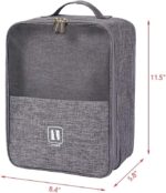 ⁦شنطة منظم للاحذية وتربروف كبيرة تحمل 3 ازواج بيد تعلق علي حقائب السفر لسهولة التحرك⁩ - الصورة ⁦3⁩