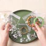 ⁦طقم اكياس بلاستيك محكمة الغلق لحفظ الاكسسوارات  - 10قطع⁩ - الصورة ⁦4⁩